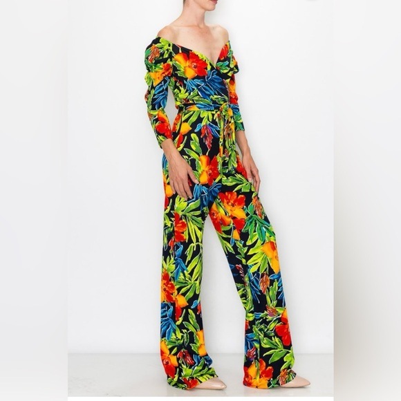 Mocktails & Overpriced Art in Paradise Jumpsuit - Picture 2 of 5